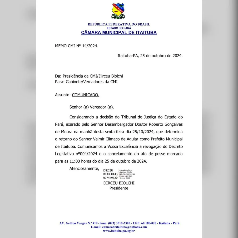 Comunicado