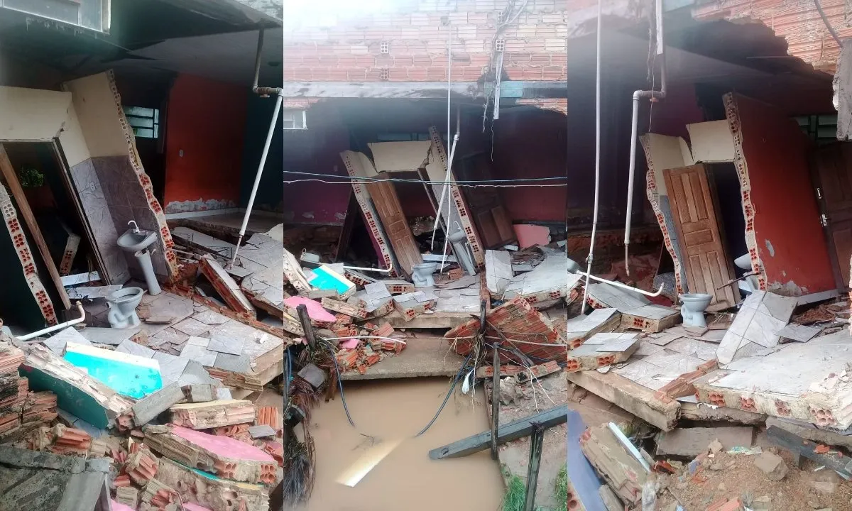 Imagens internas da residência.