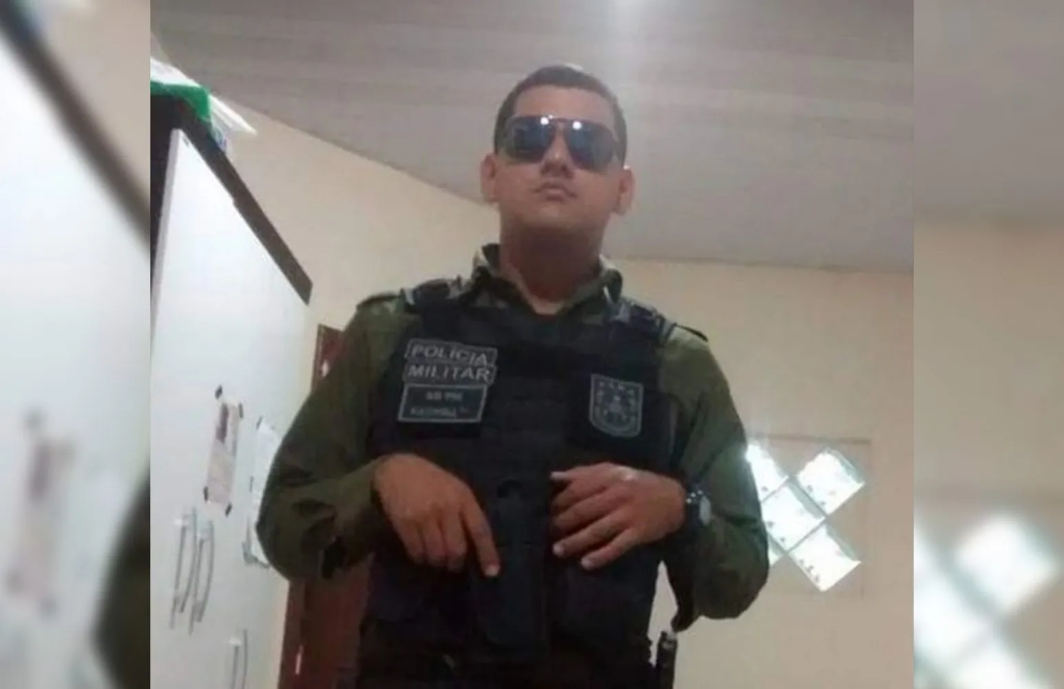Polícia Militar Alan Maxuel Florêncio de Souza, de 29 anos.