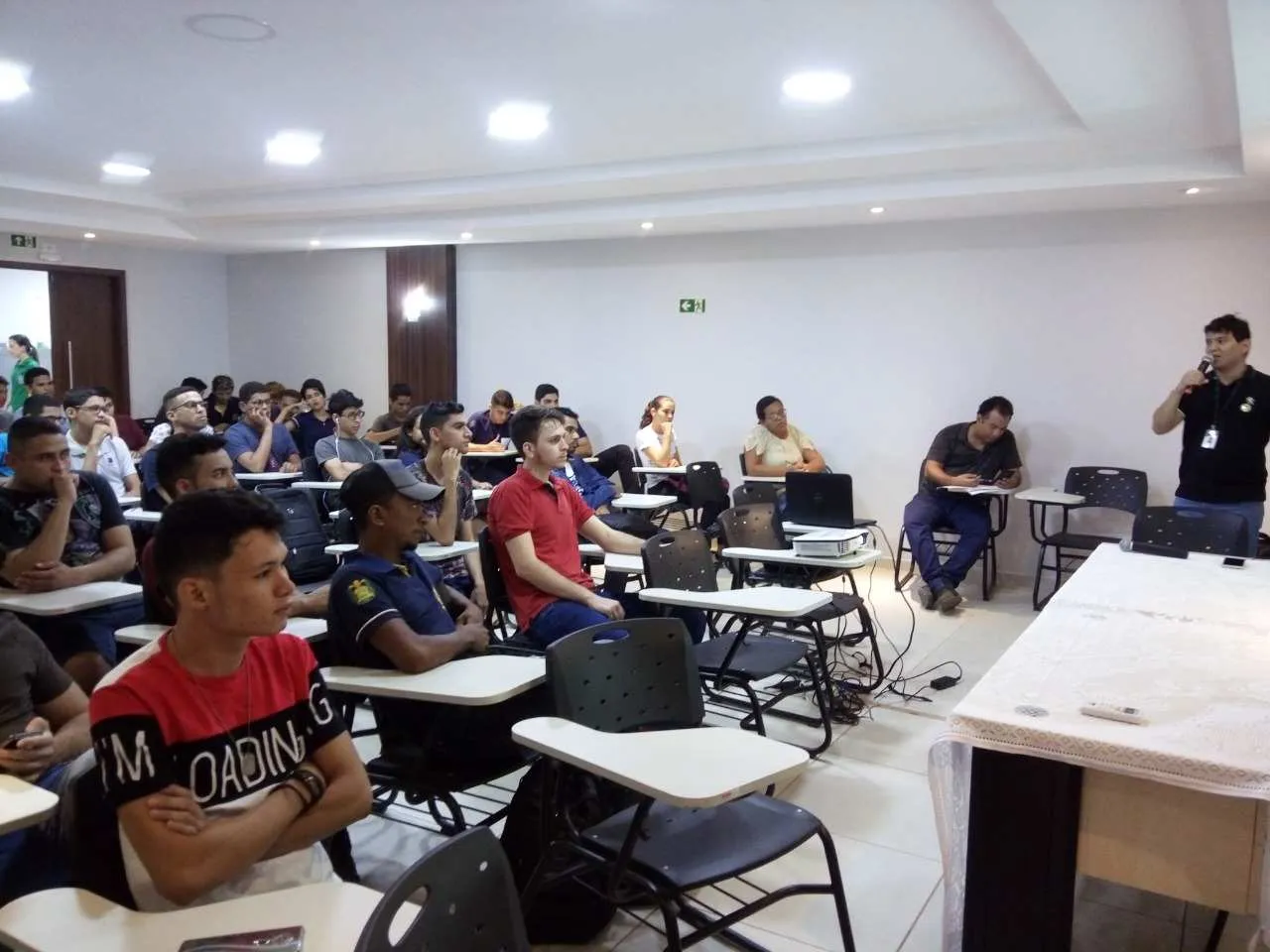 Alunos do Curso de Engenharia