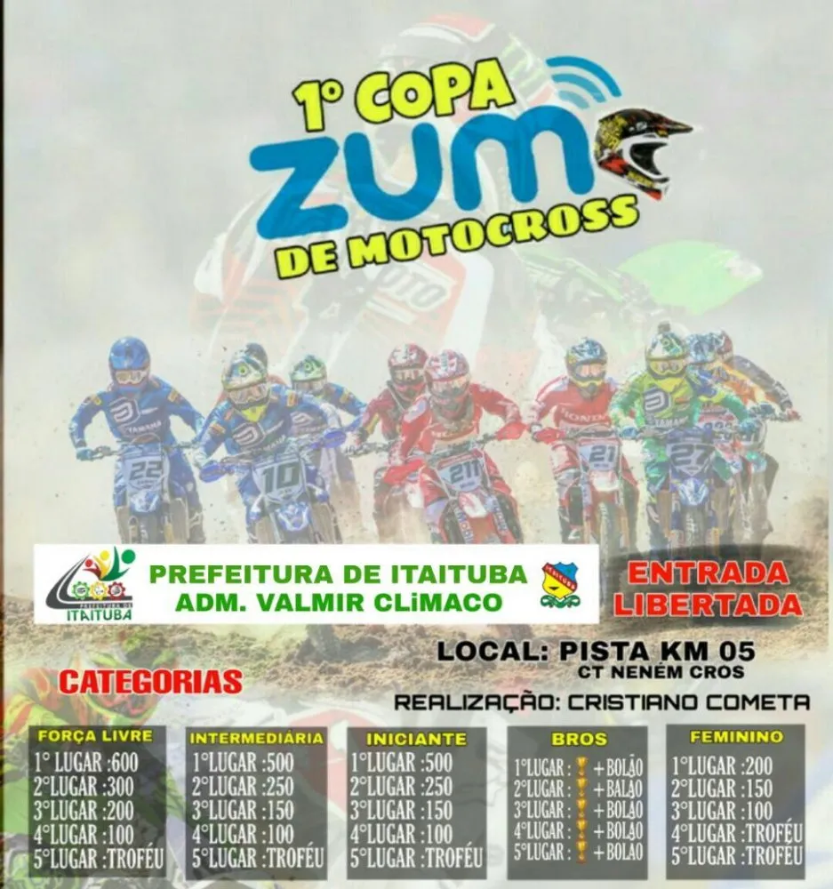Banner de divulgação do evento.