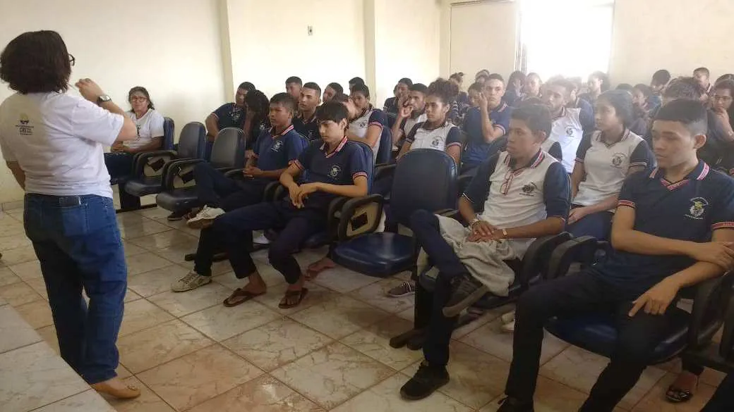 Palestra realizada nesta quinta-feira (12) no auditório 19ª seccional.
