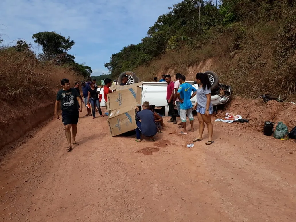 Acidente aconteceu no km 33 da rodovia Transamazônica.