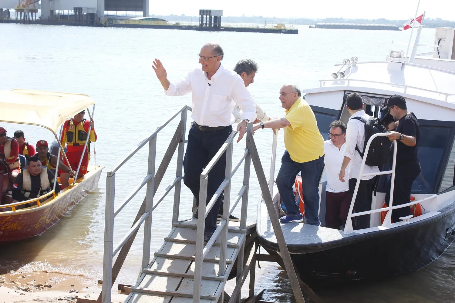 Alckmin visita a Cargill. Foto: Richardson Vieira