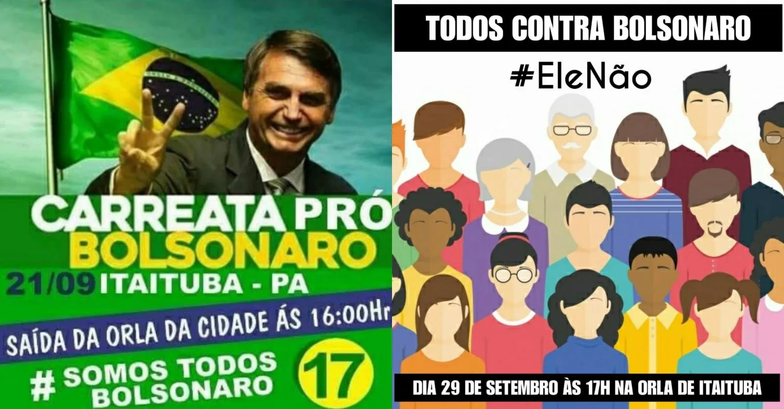 Movimentos que acontecerão em Itaituba