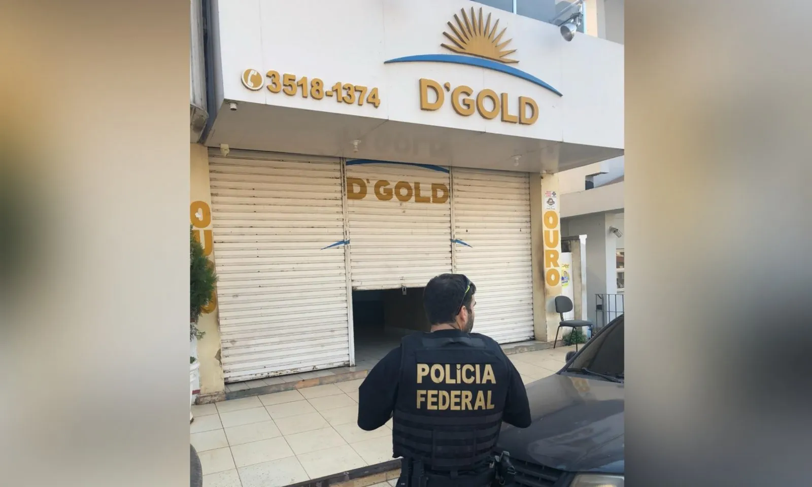 Filial da empresa localizada na Travessa Treze de Maio.