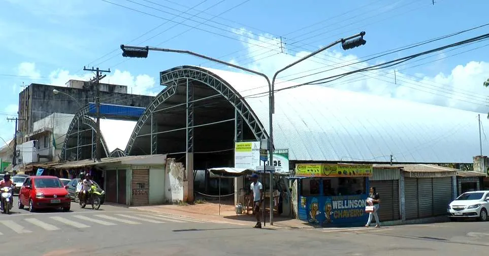 Construção do Shopping popular
