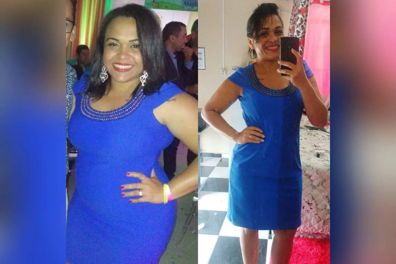 Antes e depois