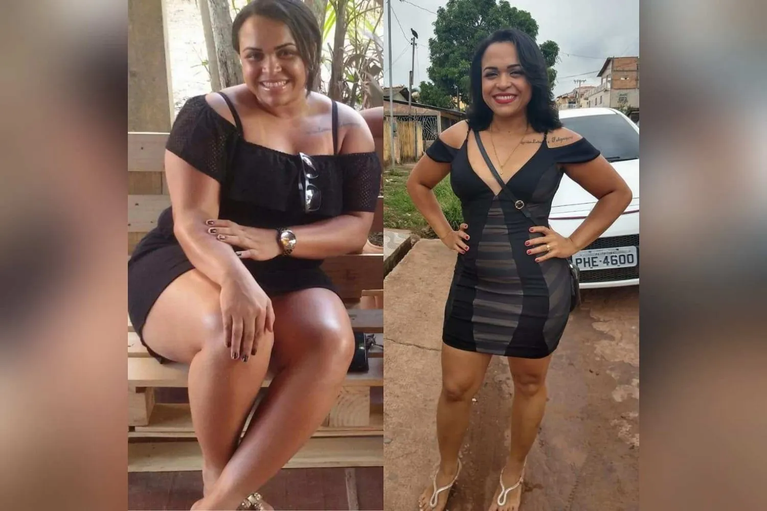 Antes e depois