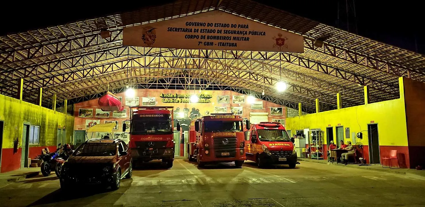 Corpo de bombeiros de Itaituba.