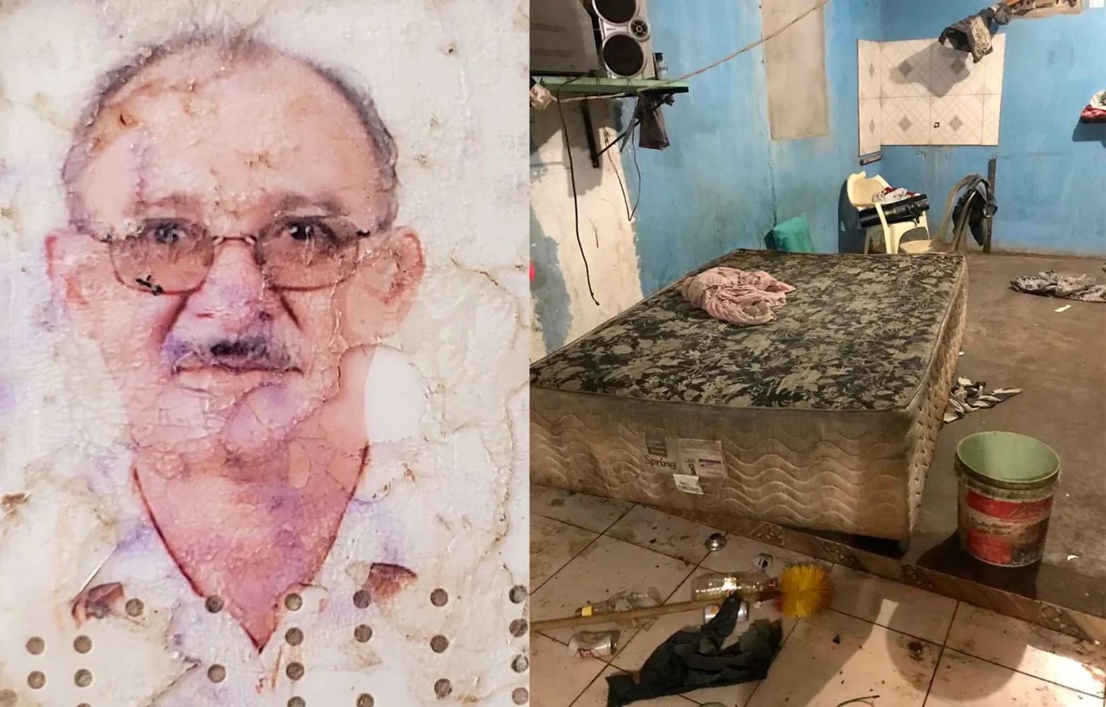 Idoso era dono de uma casa confortável
