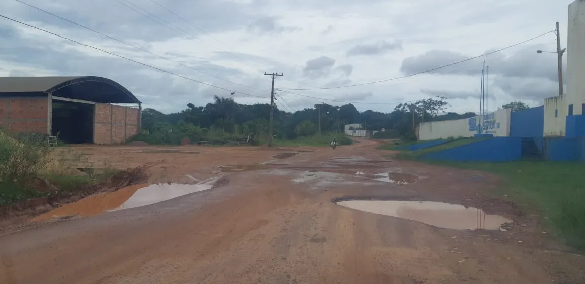 Trecho da Estrada do Bis