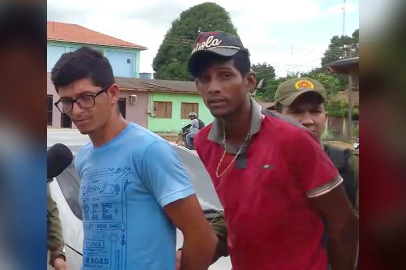 Dupla presa na tarde de terça-feira.