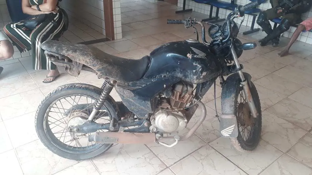 Moto recuperada.