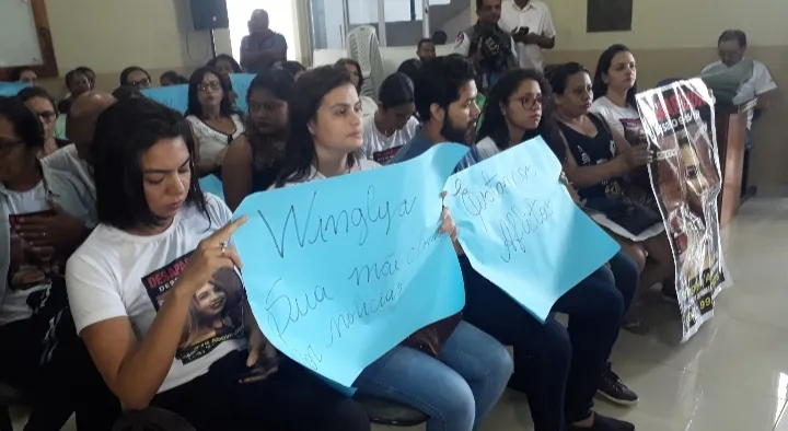Manifestação na Câmara Municipal de Itaituba.