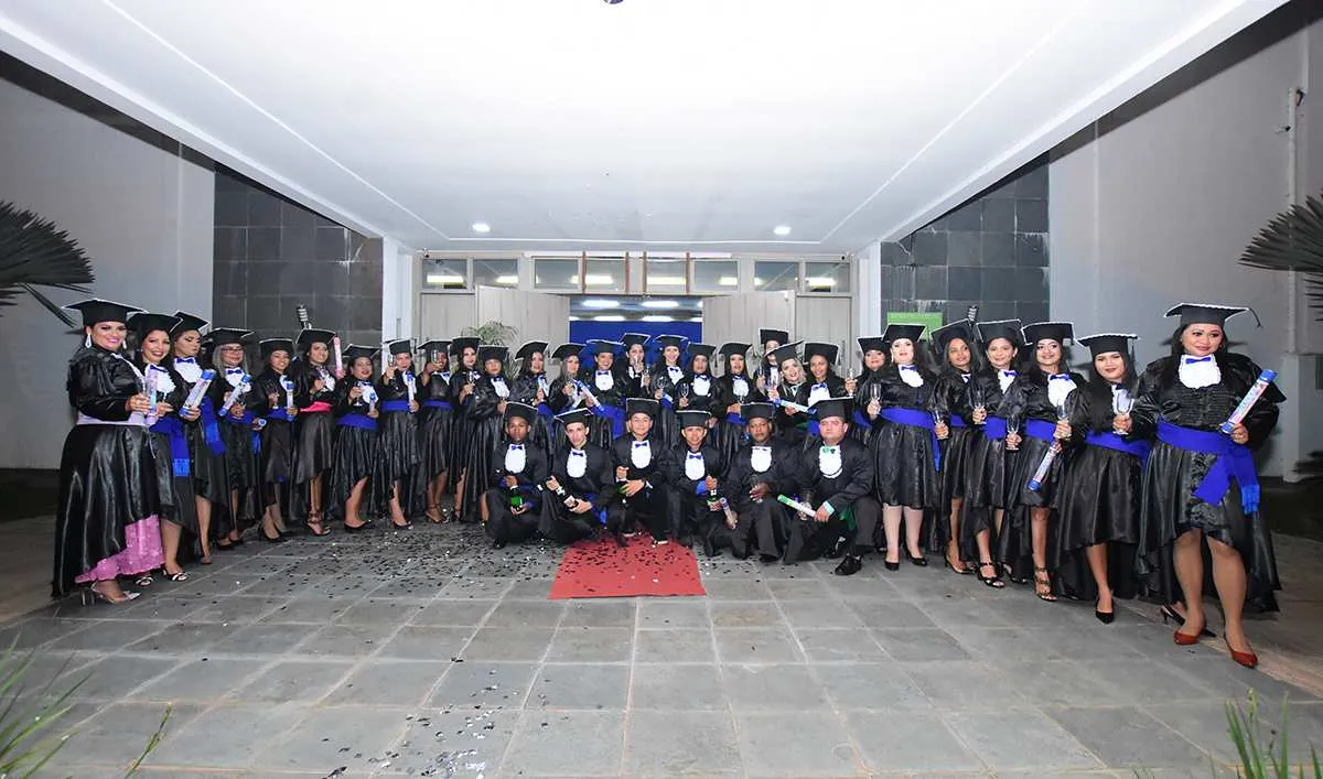 36 formandos participaram da solenidade.