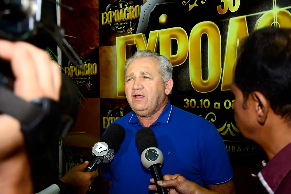 Prefeito de Itaituba Valmir Climaco. Foto: Richardson Vieira
