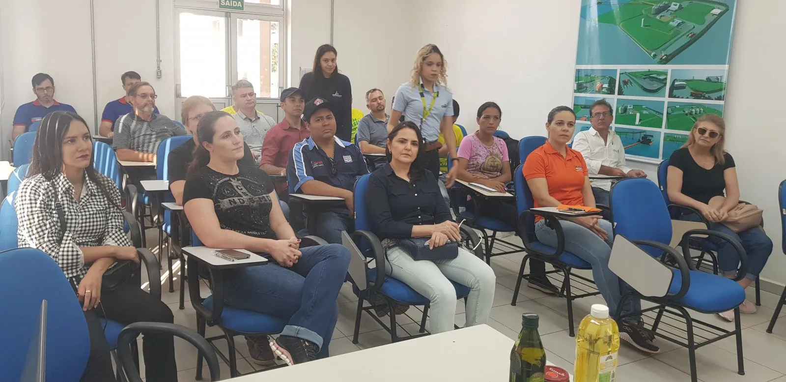 Palestra realizada por Adriano Miranda
