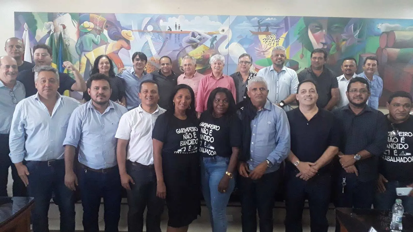 Lideranças reunidas na audiência pública. (foto: Weslen Reis)