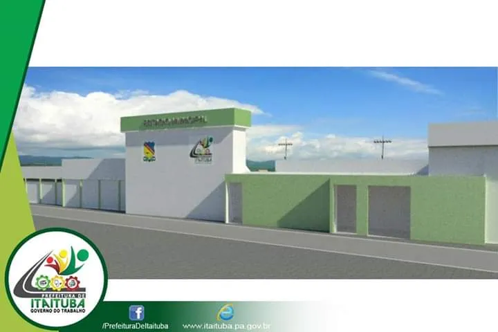 Projeto do Estádio Municipal (Compacta Engenharia).