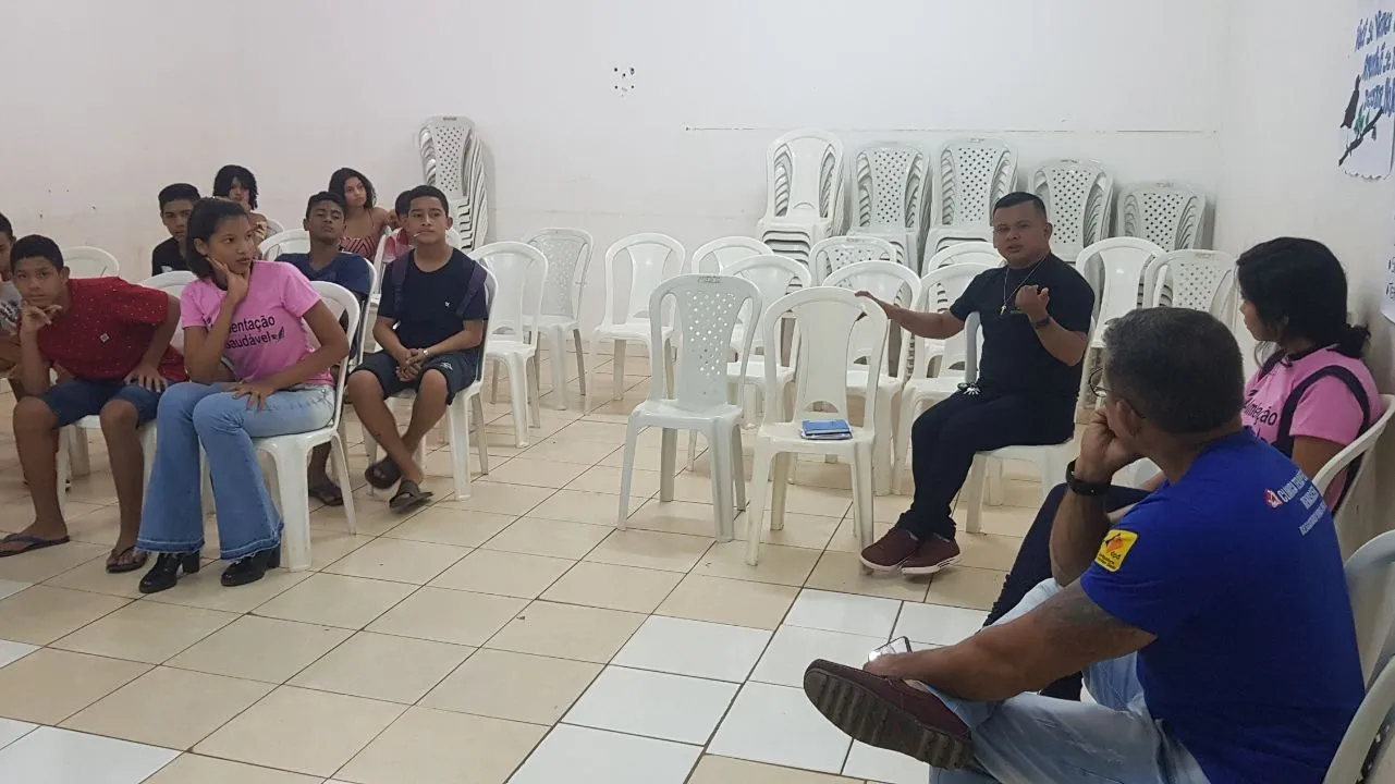 Projeto de Intervenção na escola Magalhães Barata.