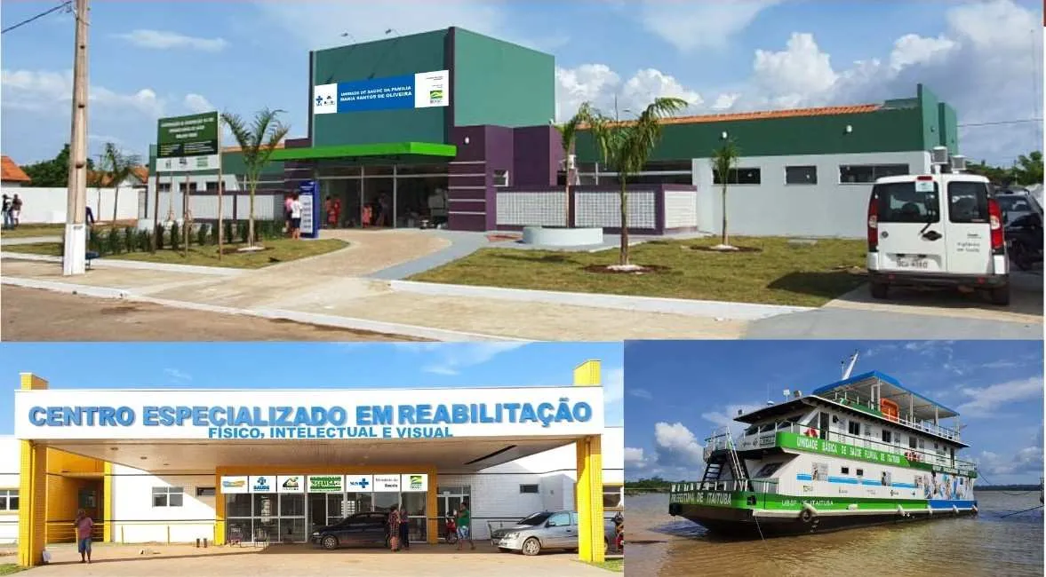 Obras que serão inauguradas neste sábado.