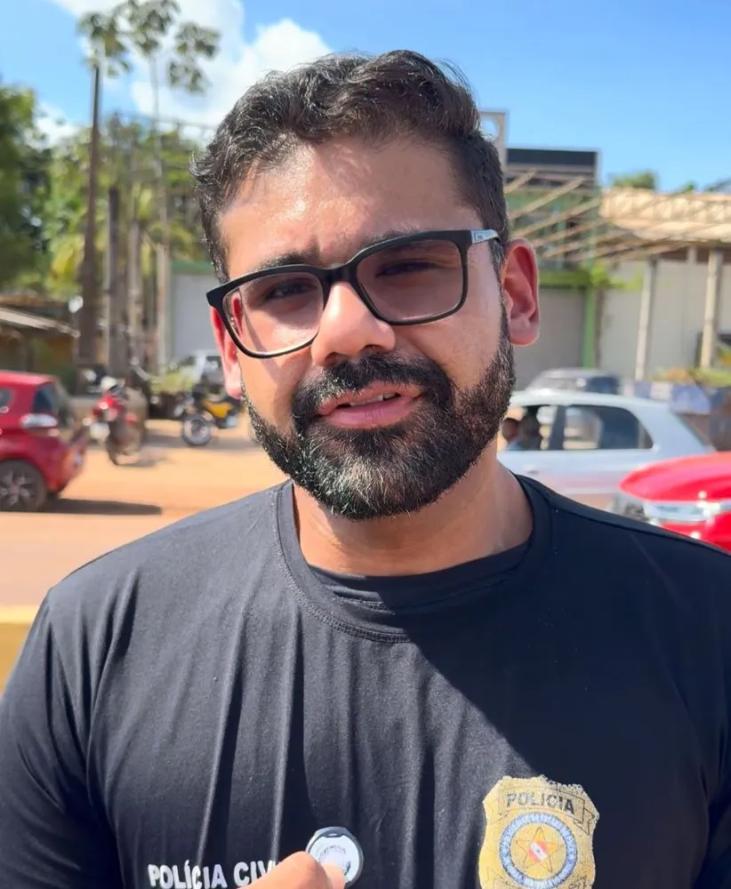 Delegado da Polícia Civil de Itaituba, Alexandre Brito — Foto: Portal Giro