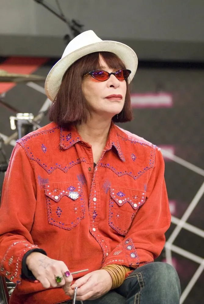 Rita Lee durante apresentação no Rock in Rio I